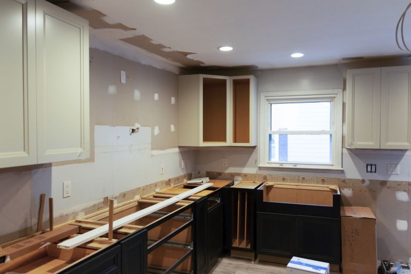 Kitchen Cabinet Staining
