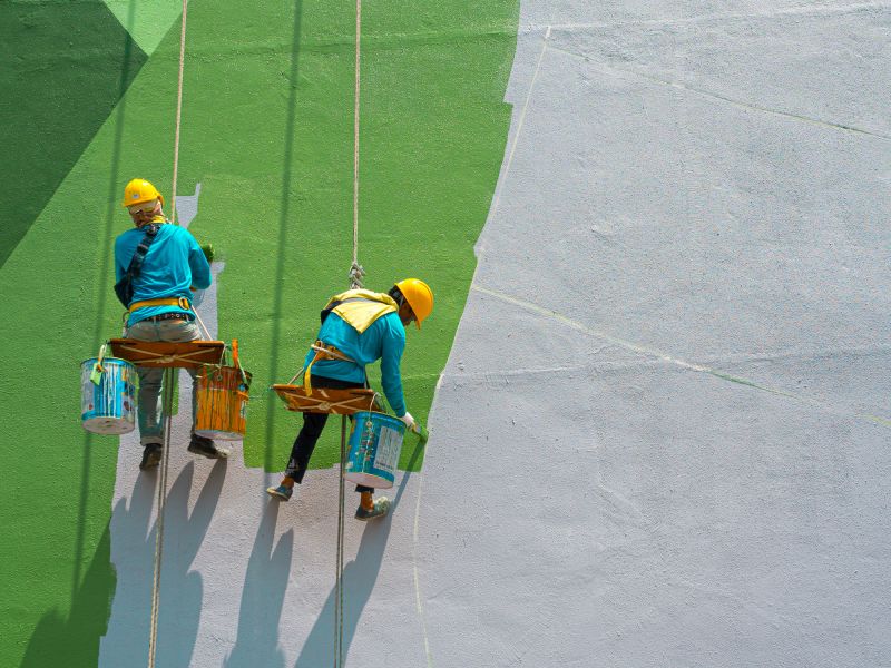 Industrial Building Painting in Waco, TX