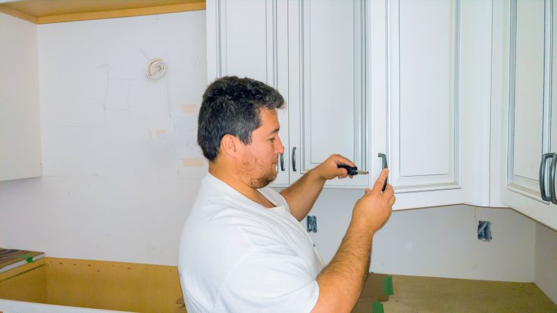Kitchen Cabinet Staining